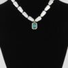 Multi-Stone Pendant Necklace – Layered Stone Accent