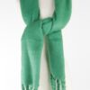Soft Twisted Fringe Scarf – Cozy Knit Wrap