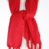 Soft Twisted Fringe Scarf – Cozy Knit Wrap