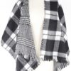 Classic Plaid Fringe Scarf – Soft Woven Finish
