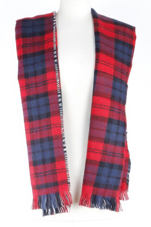 Classic Plaid Fringe Scarf – Soft Woven Finish