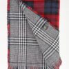 Classic Plaid Fringe Scarf – Soft Woven Finish