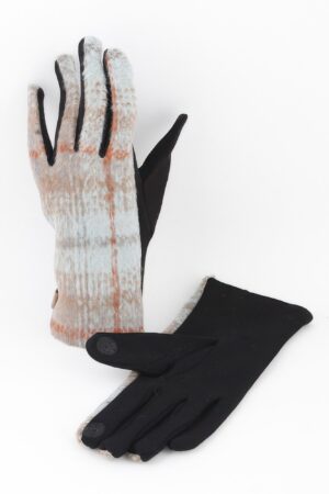 Light Cotton Plaid Gloves – Breathable Plaid Style