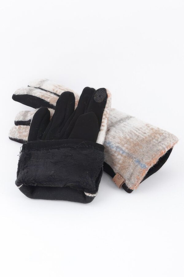 Light Cotton Plaid Gloves – Breathable Plaid Style