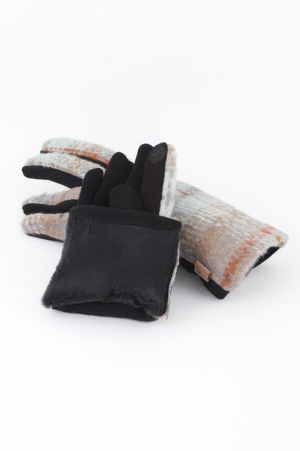 Light Cotton Plaid Gloves – Breathable Plaid Style