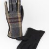 Plaid Cotton Gloves – Soft Breathable Check