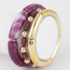 Multi Marble Tube Bead Bracelet – Lightweight Circular Design