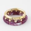 Multi Marble Tube Bead Bracelet – Lightweight Circular Design