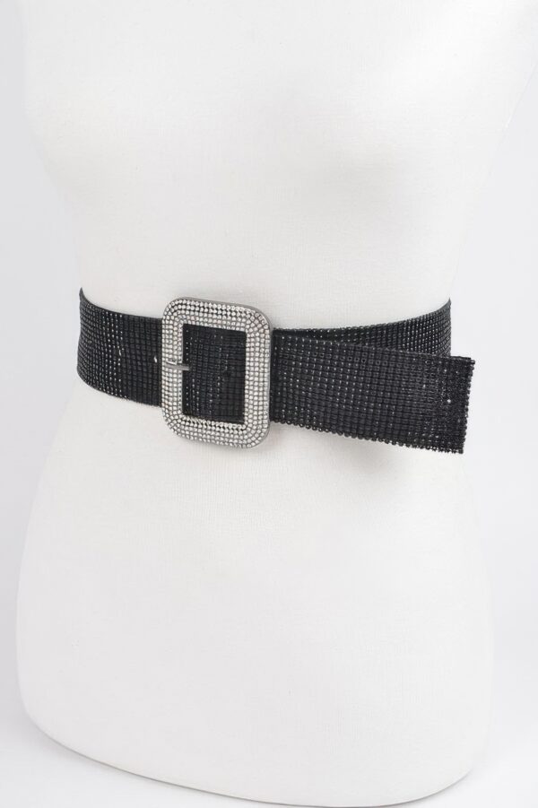 Rhinestone Belt – Wide 2 Inch Sparkle Accent