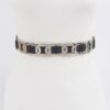Multi Metal Stretch Belt – Elastic Band with Iron Accents