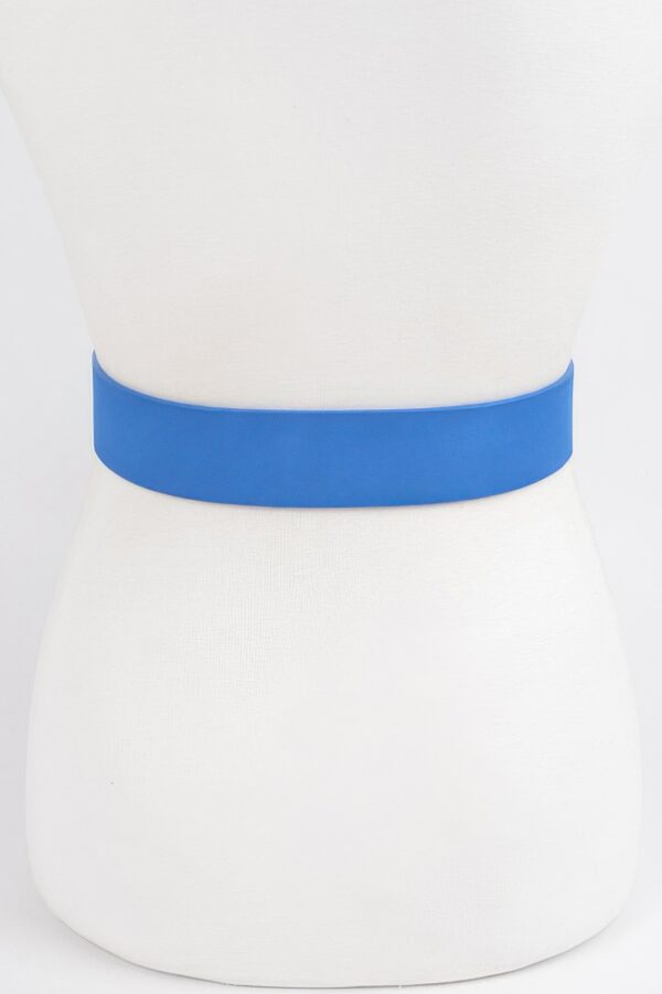 Micro Suede Belt – 1.5-inch Textured PU Waist Belt