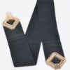 Plus Size Wide Stretch Belt with Large Metal Buckle