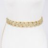 Rhinestone Oversized Chain Belt – Plus Size