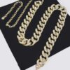 Rhinestone Oversized Chain Belt – Plus Size