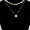 Double Layered Chain Necklace – Two-Tier Delicate Chain