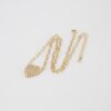 Rhinestone Heart Necklace – Delicate Sparkle Pendant