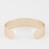 Jeweled Boss Structured Cuff Bracelet – Open Design