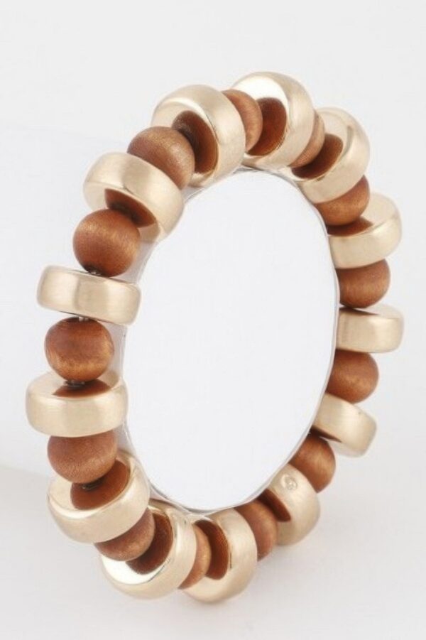 Double Beaded Bracelet – Layered Two-Row Beads