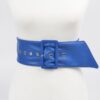 Pearl Double O Ring Belt – PU Structured Waist Belt