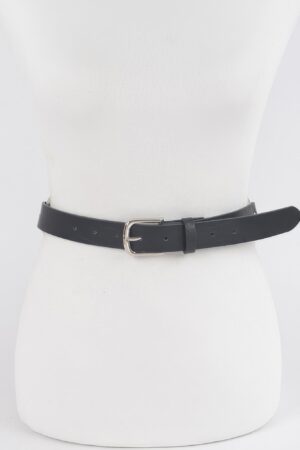 Back Chain Belt with Rear Chain Accent, PU & Iron