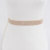 Rhinestone Belt – Slim Sparkle Waist Accent