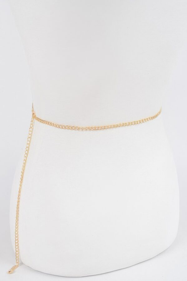 Rhinestone Belt – Slim Sparkle Waist Accent