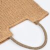 Faux Straw Woven Tote – Structured Beach & Market Bag