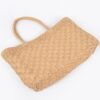 Medium Straw Tote Bag – Structured Woven Carryall