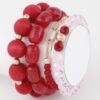 Multi Crystal Bead Bracelet – Layered Sparkle