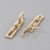 Link Chain Drop Earrings – Sleek Linear Drop
