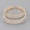 Triple Jewel Hoop Earrings – Medium Sparkle