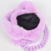 Faux Fur Shoulder Bag – Plush Textured Design