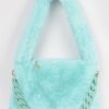 Faux Fur Shoulder Bag – Plush Textured Design