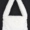 Faux Fur Shoulder Bag – Plush Textured Design