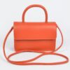 Pleated Faux Leather Shoulder Bag – Compact Essentials