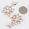 Multi Rhinestone Dangle Earrings – Cascading Drop