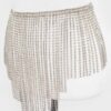 Rhinestone Cascade Belt – Fountains Design, 13 inch Wide