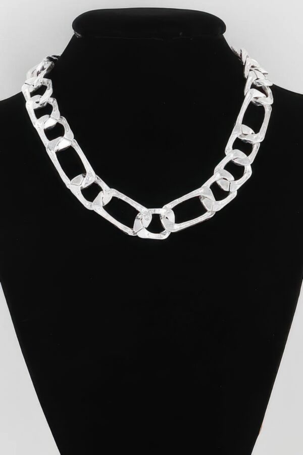 Bulky Link Chain Necklace – Oversized Polished 16-inch
