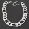 Bulky Link Chain Necklace – Oversized Polished 16-inch