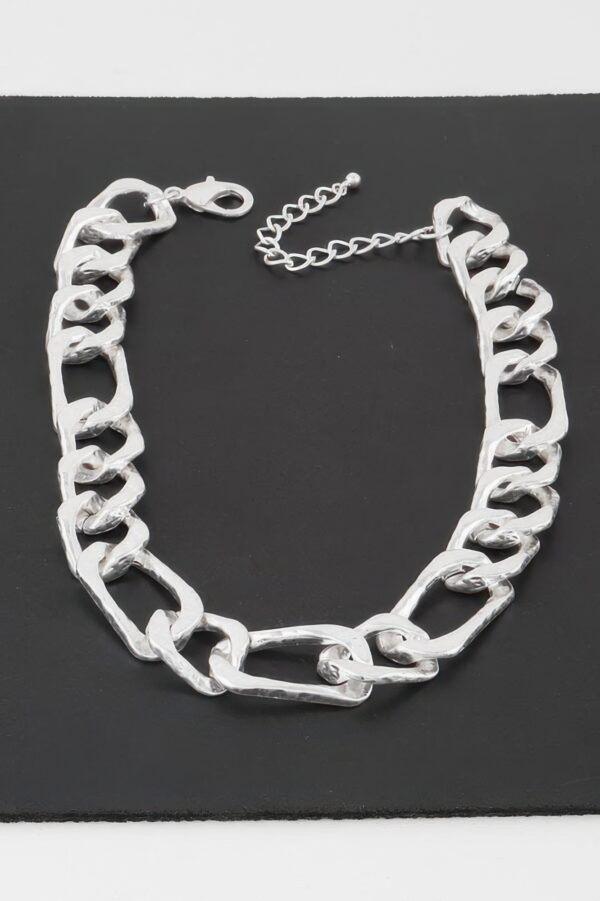 Bulky Link Chain Necklace – Oversized Polished 16-inch