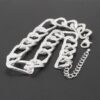 Bulky Link Chain Necklace – Oversized Polished 16-inch