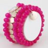 Multi Crystal Beaded Bracelet – Textured Sparkle