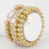 Multi Crystal Beaded Bracelet – Textured Sparkle