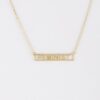 Feminist Necklace – Statement Lettering Pendant