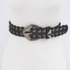 Multi Metal Eyelet Belt – Stretch PU & Elastic