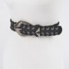 Multi Metal Eyelet Belt – Stretch PU & Elastic