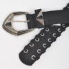 Multi Metal Eyelet Belt – Stretch PU & Elastic