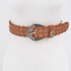 Multi Metal Eyelet Belt – Stretch PU & Elastic