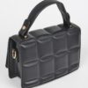 Quilted Top-Handle Bag with Structured Silhouette