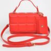 Quilted Top-Handle Bag with Structured Silhouette